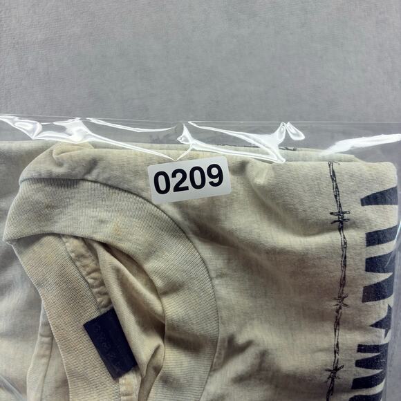 VTG POW MIA Shirt Mens Lg. White Single Stitch BEST Fruit of the Loom Hang Tag - Picture 14 of 14